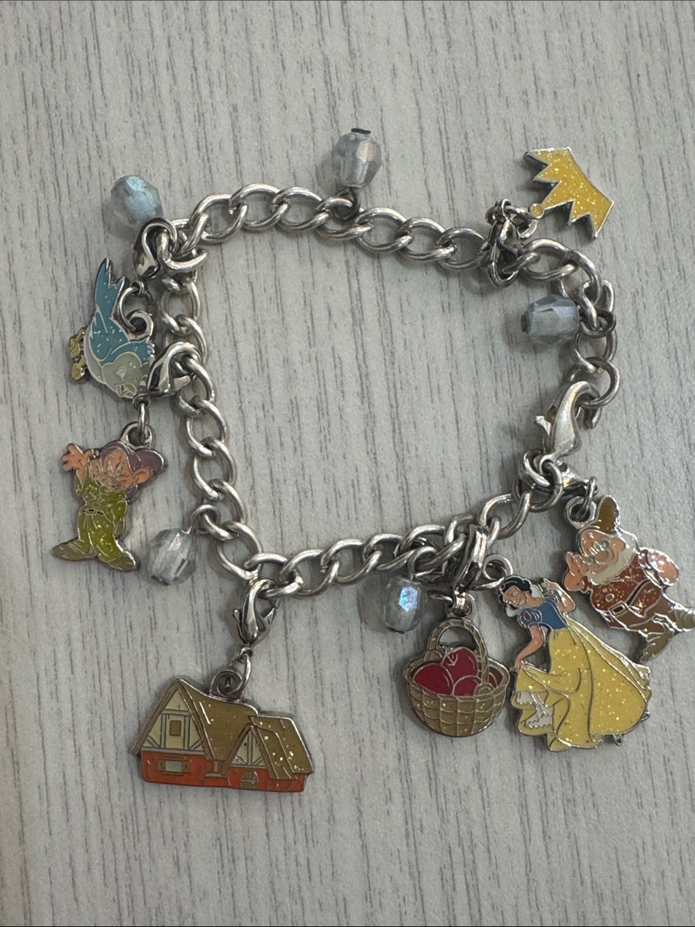Disney Snow White Charm Bracelet